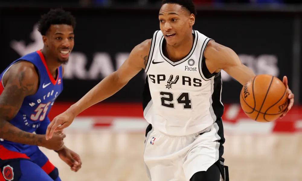 San Antonio Spurs guard Devin Vassell